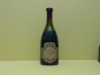 1 bouteille POMMARD, Château de Pommard 1972...