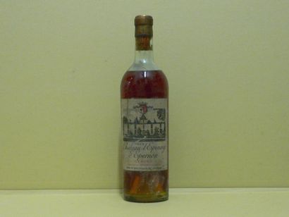 8 bouteilles CH. L'EPINAY, Cérons 1942 (B,...