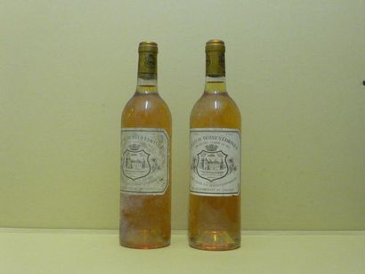 6 bouteilles CH. DOISY-VEDRINES, Sauternes...