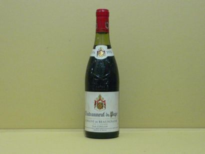 1 bouteille CH. NEUF DU PAPE, Domaine de...