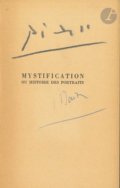 Pablo PICASSO (1881-1973). Signature autographe...