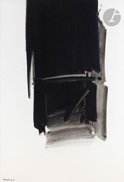 André MARFAING (1925-1987)
Sans titre, 1974
Acrylique sur toile.
Signée et datée... Gazette Drouot