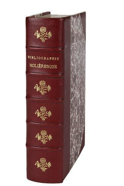 Paul Lacroix Bibliographie moliéresque. Seconde édition (Paris, Auguste Fontaine,...