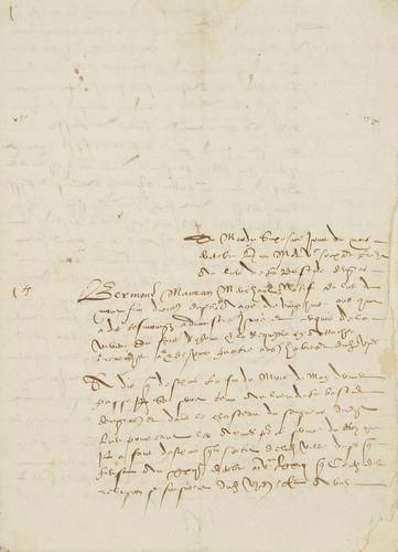 null UZÈS - GUERRES DE RELIGION Enquête sur une évasion rocambolesque en 1573. Manuscrit...