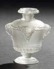 RENE LALIQUE (1860-1945) Bouquet de Faunes, grand modèle dit aussi Vasque Louis XVI,...