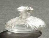 RENE LALIQUE (1860-1945) Misti, pour L.T. PIVER, modèle créé vers 1913 Flacon à parfum....