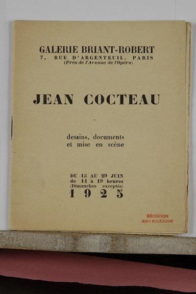 null [Jean COCTEAU]. Ensemble de documents provenant de la collection de Jean Bourgoint...