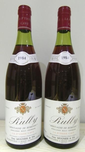 null 6 Bouteilles RULLY Guy Mugnier 1984