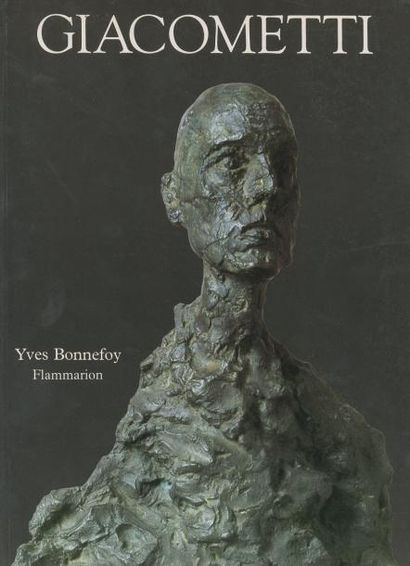  Diego GIACOMETTI Yves BONNEFOY. Giacometti. Ed. Flammarion, Paris, 1991. In-folio... Gazette Drouot