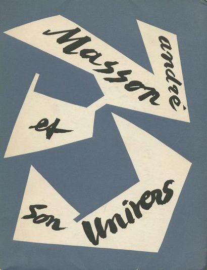 null [André MASSON] Ensemble de deux ouvrages:- M. LEIRIS et G. LIMBOUR. André Masson...
