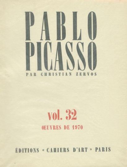 null [Pablo PICASSO] Christian ZERVOS. Pablo Picasso - catalogue raisonné (1912-...