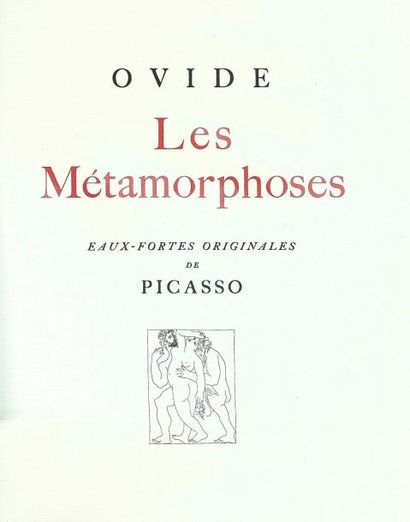 null [Pablo PICASSO] Les Métamorphoses d?Ovide. Eaux-fortes originales de Picasso....