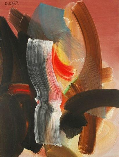 François ARCHIGUILLE (né en 1933) Composition abstraite Huile sur toile. Signée en...