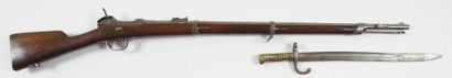 Allemagne (BAVIÈRE) Fusil bavarois Werder modèle 1869, calibre 11,15 mm, 1er type...