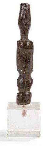 null LOBI (Burkina Faso) Statuette de divination. Appartenant au panier de devin,...
