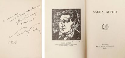 [GUITRY (Sacha)] Sacha Guitry (Éditions de la Revue le Capitole, 1926, coll. «Écrivains...