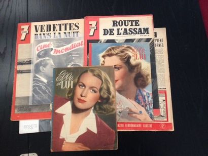 [GUITRY (Sacha)] 45 Numéros de revues et journaux, avril 1940-1943 (papier fragile)....
