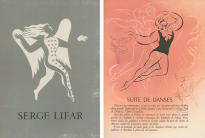 LIFAR (Serge) Serge Lifar à l'Opéra. Défini par Paul Valéry. Parlé par Jean Cocteau....