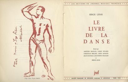 LIFAR (Serge) Le Livre de la Danse, illustré par Maillol, Picasso, Bérard, Cocteau......