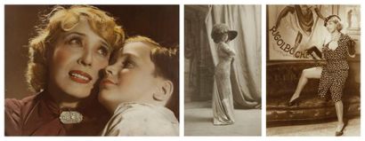 MISTINGUETT 11 Photographies du film Rigolboche (1936); tirages argentiques, formats...