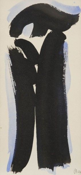 null Olivier DEBRÉ (1920-1999)
Signe-personnage, 1994
Lithographie.
Très belle épreuve...