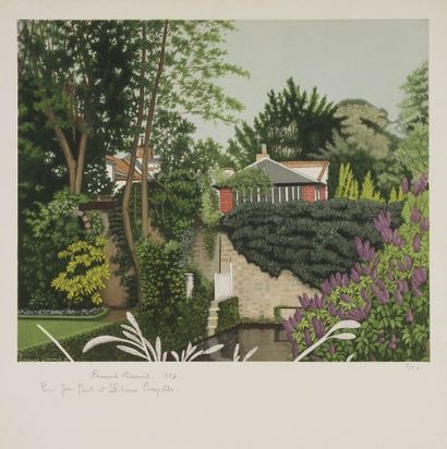 null Édouard DERMIT (1925-1995)
Le Jardin, 1963
Lithographie.
Signée, datée et numérotée...