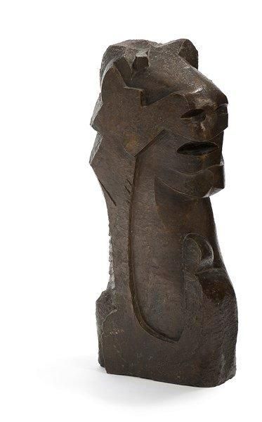 André BEAUDIN (1895-1979) 
Le Cheval, 1937
Sculpture en bronze à patine brune.
Signée,...