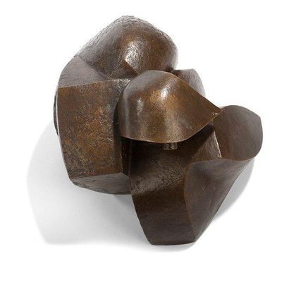 André BEAUDIN (1895-1979) 
Oiseau, 1947
Sculpture en bronze à patine médaille.
Monogrammée...