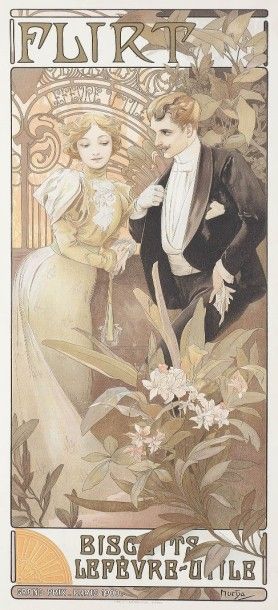 null Alphonse MUCHA (1860-1939)

Flirt Biscuits, variante Grand Prix – Paris 1900
Affiche...