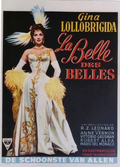 null 1 Affiche Belle des Belles (La), 1955 Non signée. Réalisateur: Leonard R.Z....