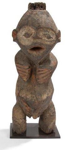 null MAMBILA (Cameroun/Nigéria) Statuette. Appartenant au groupe Mbamga, nommée "Tabod"...