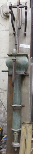 null Pompe à eau 1890 SCHALOW en cuivre.