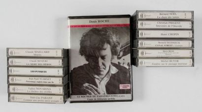 null ARTALECT. Paris, Éditions Art et Lectures. Ensemble de 13 cassettes audio, réalisées...