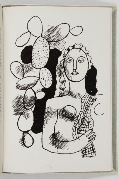 null BRZEKOWSKI Jan. Les murs du silence. Illustrations de Fernand Léger. Paris,...