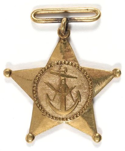 null Médaille de loge « l’Espérance » Orient de Berne. XIXe siècle. (4 cm).