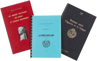 null Lot : « la Pierre Angulaire », 1968, « Bayonne entre l’Equerre et le Compas...