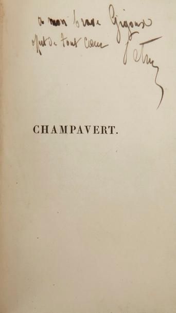 BOREL (Petrus) Champavert. Contes immoraux. Paris: Eugène Renduel, 1833. - In-8,...