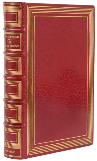 [CHEVIGNÉ] Les Contes rémois. Troisième édition. Paris: Michel Lévy frères, 1858....
