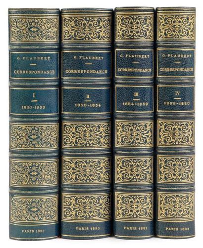 FLAUBERT (Gustave) Correspondance. Première série (1830-1850) - Deuxième série (1850-1854)...