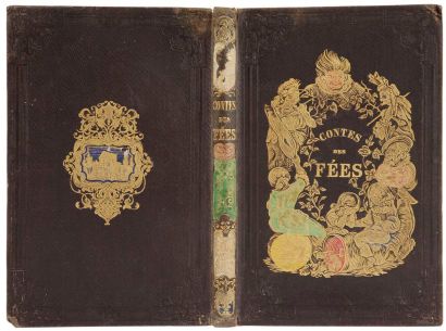 PERRAULT (Charles) Les Contes des fées... illustrés de 150 gravures, Par Tony Johannot,...