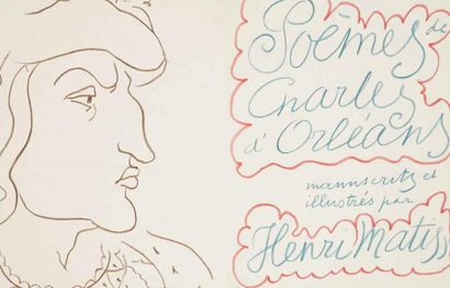 MATISSE (Henri) Poèmes de Charles d'Orléans manuscrits et illustrés par Henri Matisse....