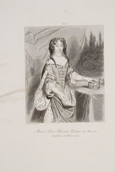 Marie-Anne-Christine de Bavière (1660-1690) Dauphine de France; fille de l'Électeur...