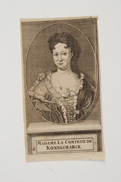 null Marie-Aurore, comtesse de Koenigsmarck (1670-1728) maîtresse de l'Électeur de...
