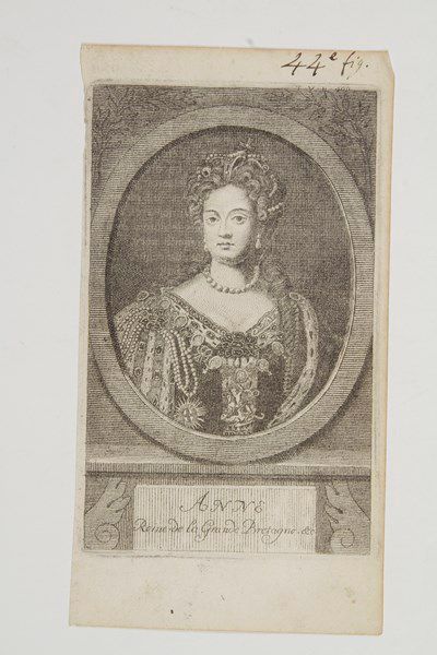 Anne (1665-1714) Reine d'Angleterre; fille de Jacques II, elle succéda à son cousin...