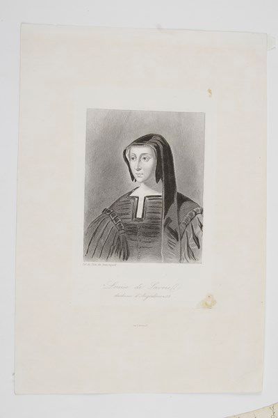 null LOUISE DE SAVOIE (1476-1536) princesse de Savoie, fille de Philippe de Savoie...