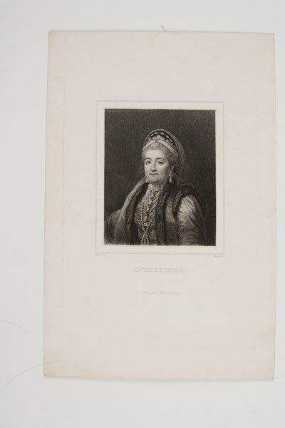 Catherine ii (1729-1796) Impératrice de Russie (1762-1796).Lettre autographe, 12...
