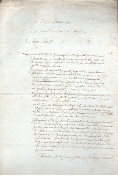 null Barthélémy-Joseph SCHÉRER (1747-1804) général de la Révolution, ministre de...
