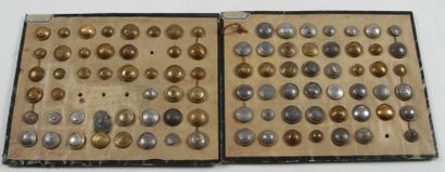 null GARDE NATIONALE (Vers 1870-1871)
Ensemble de 90 boutons dont Garde nationale...