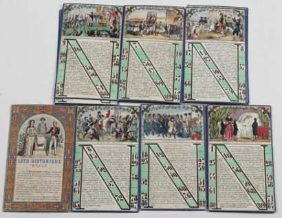 null «Le Napoléonien»
Loto historique composé de 15 cartons présentant la vie de...