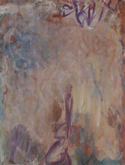 Hanna BEN DOV (1920-1909) Clarté Huile sur toile. Signée en haut à droite. Titrée...